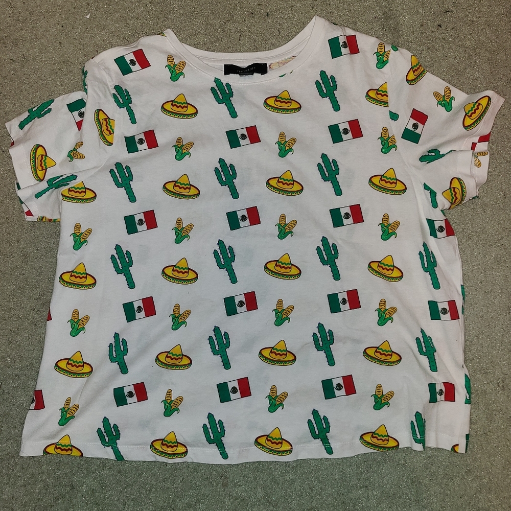 Mexico crop top